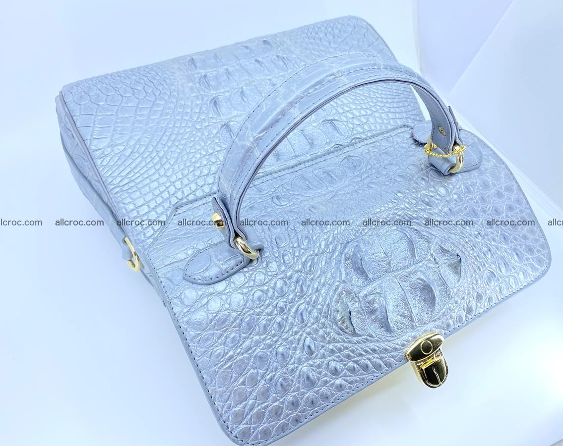 Women’s crocodile skin handbag 1339 Foto 16