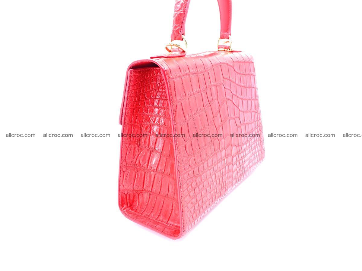 Women’s crocodile skin handbag 1322 Foto 4