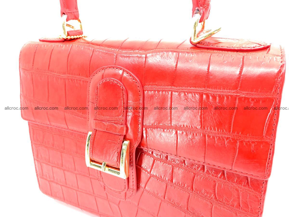 Women’s crocodile skin handbag 1322 Foto 6
