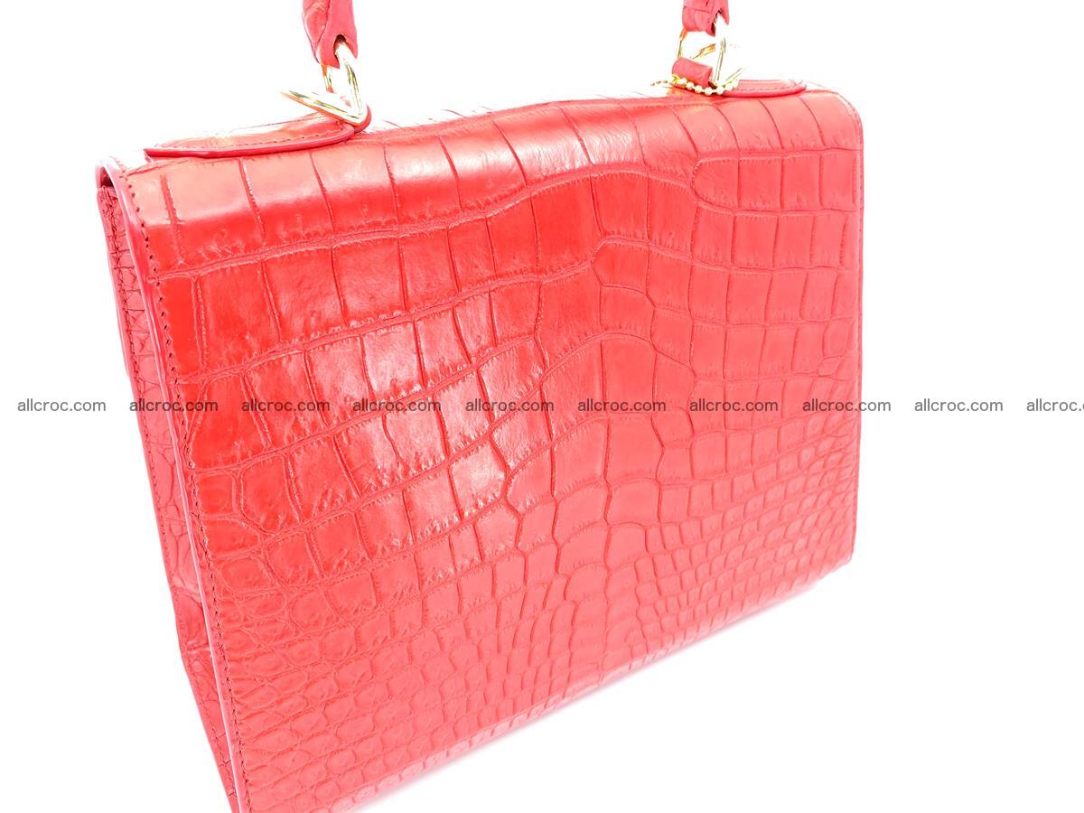 Women’s crocodile skin handbag 1322 Foto 7
