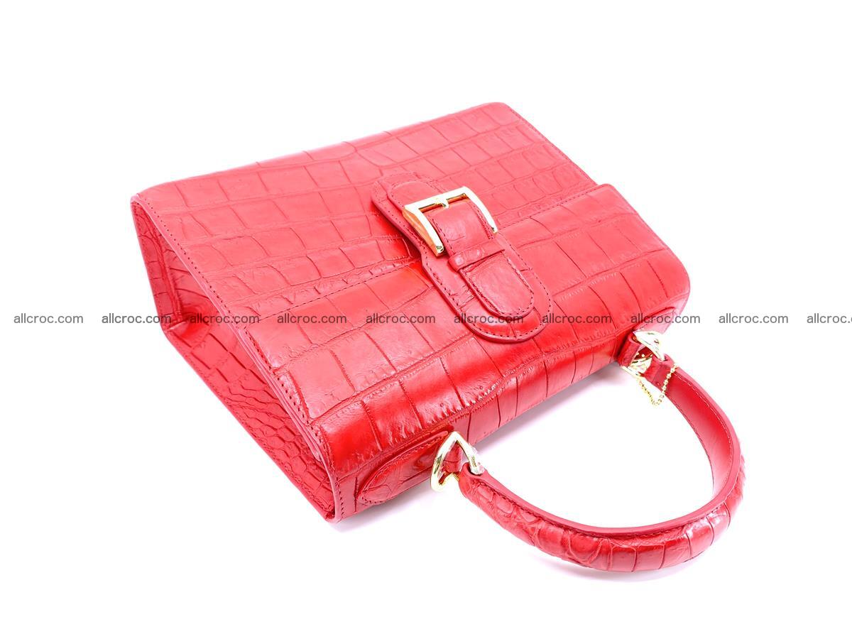 Women’s crocodile skin handbag 1322 Foto 8