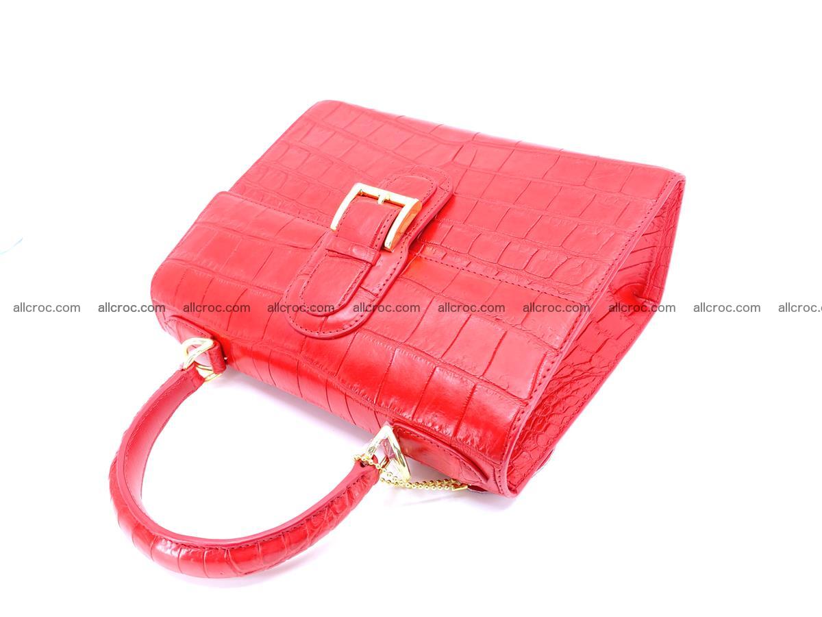 Women’s crocodile skin handbag 1322 Foto 9