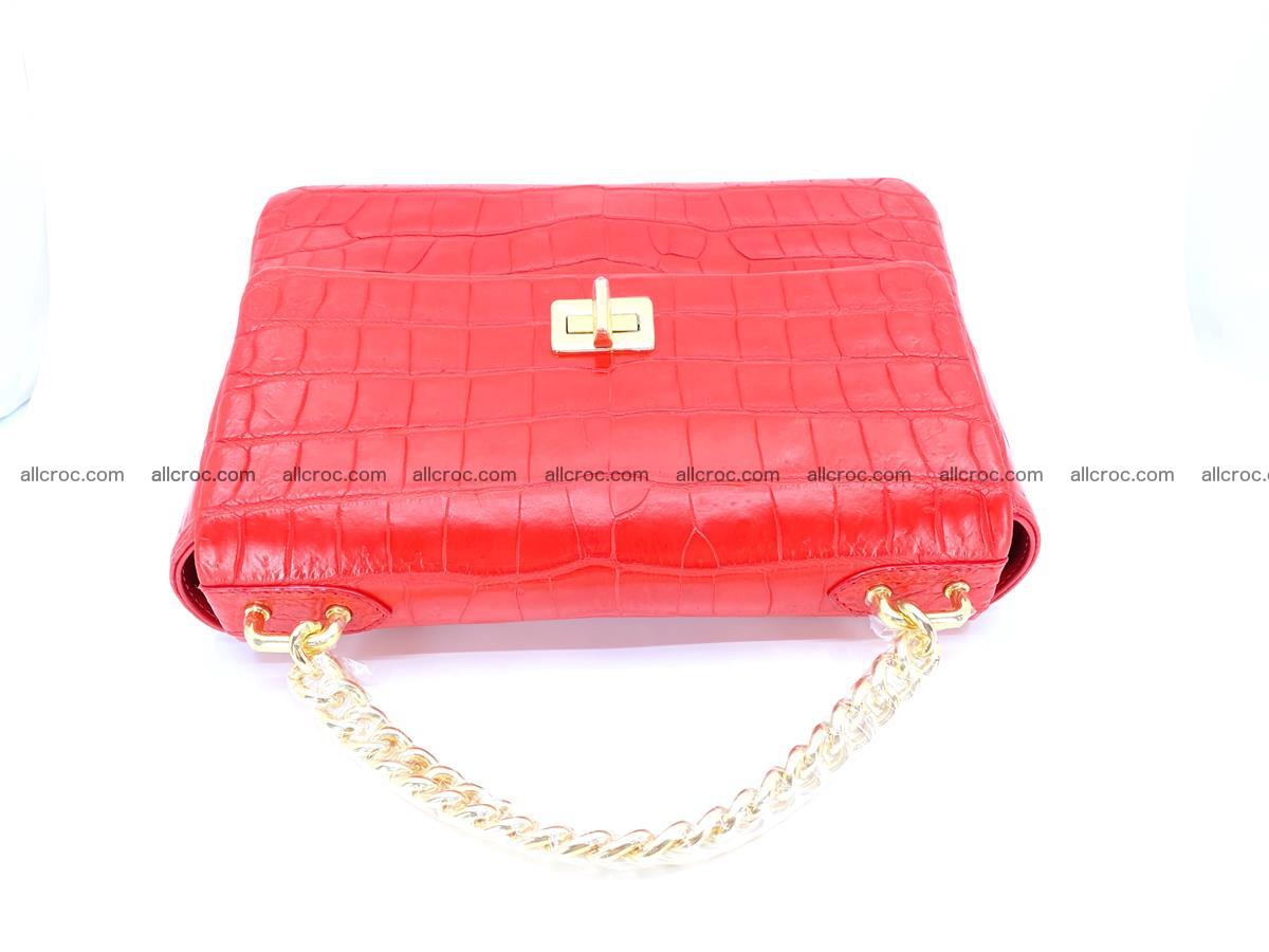 Women’s crocodile skin handbag 1319 Foto 5