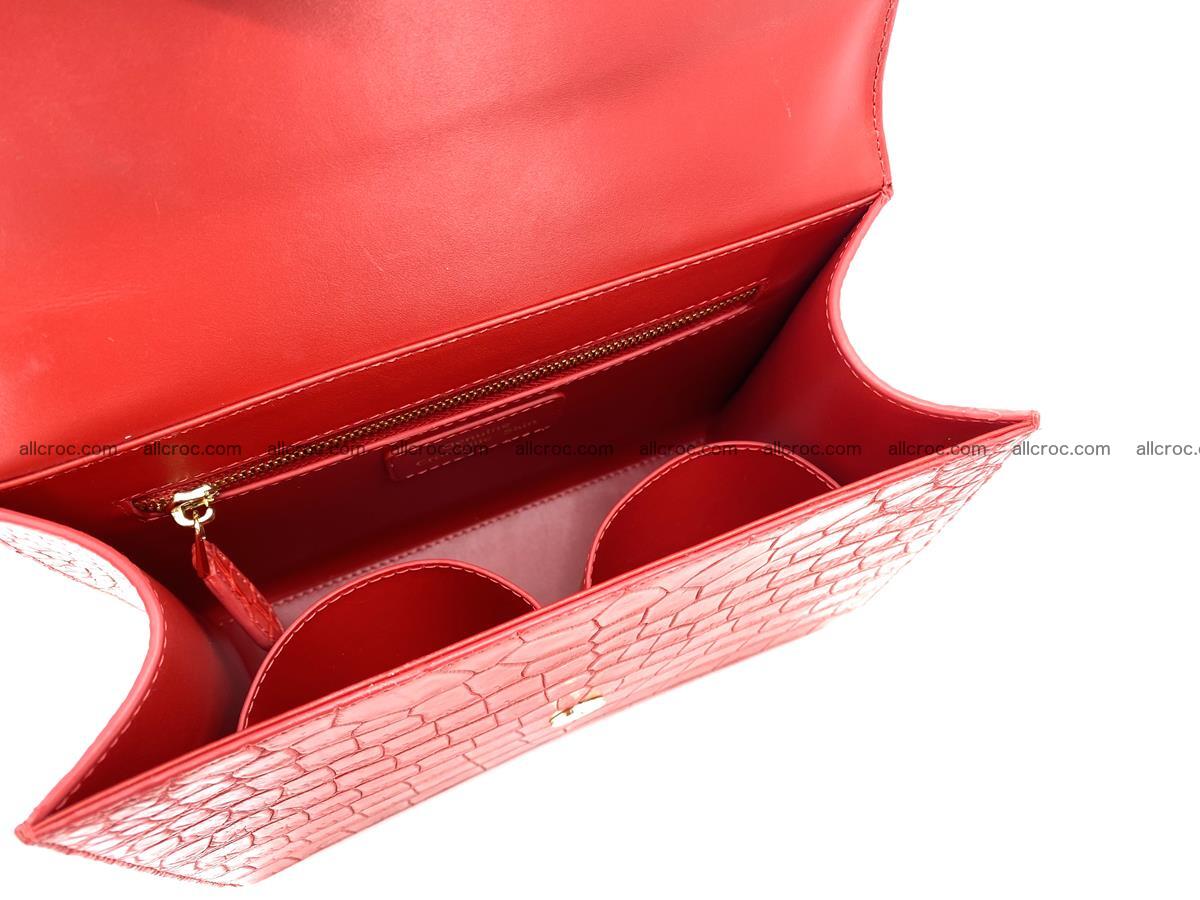Women’s crocodile skin handbag 1322 Foto 13