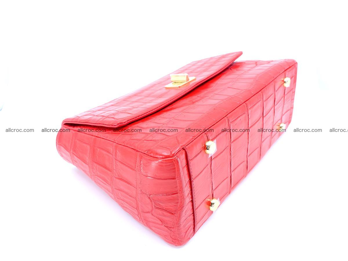Women’s crocodile skin handbag 1319 Foto 8