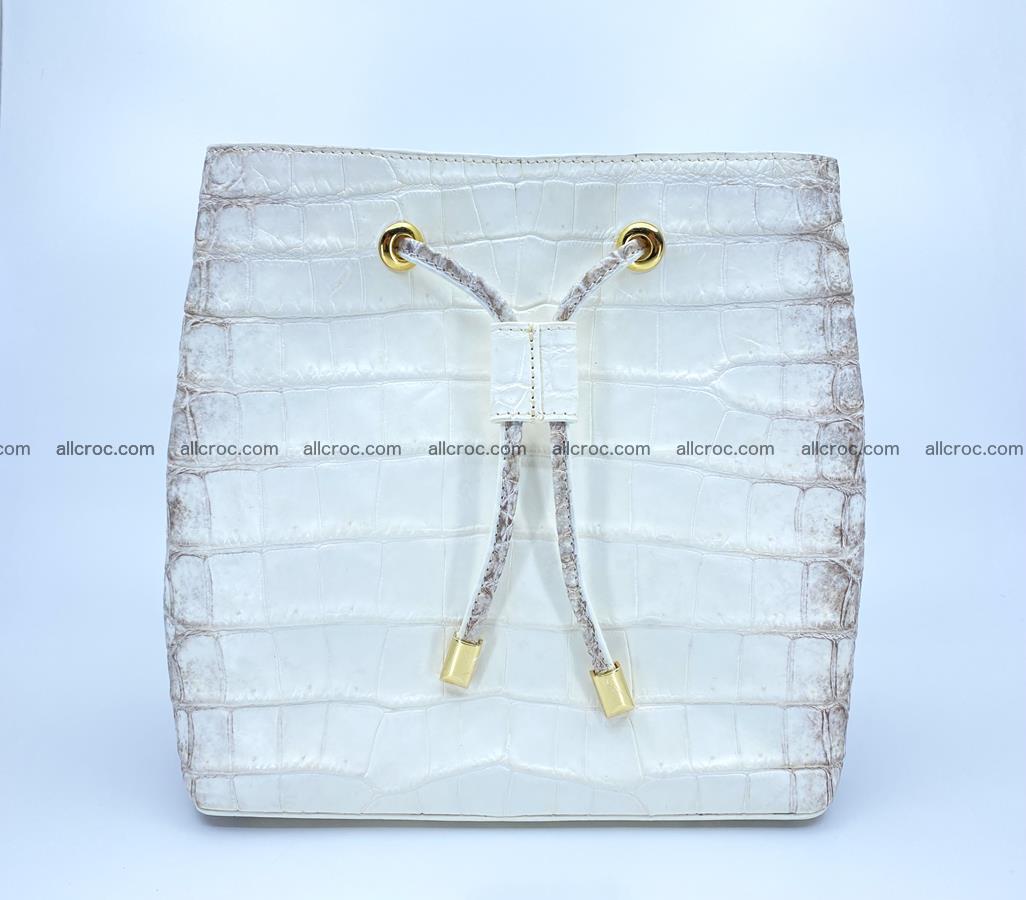 Women’s crocodile skin handbag 1454 Foto 0