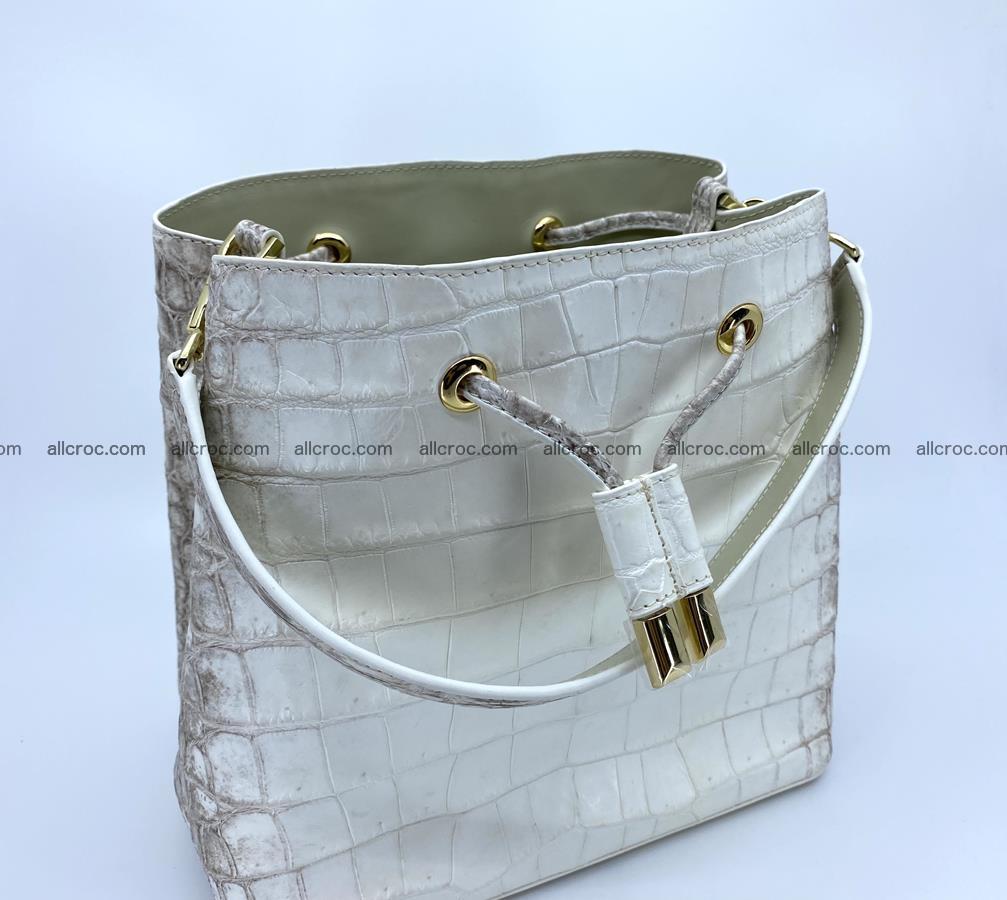 Women’s crocodile skin handbag 1454 Foto 9