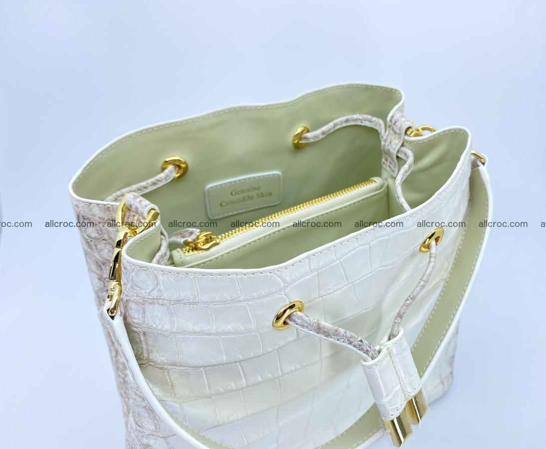 Women’s crocodile skin handbag 1454 Foto 10