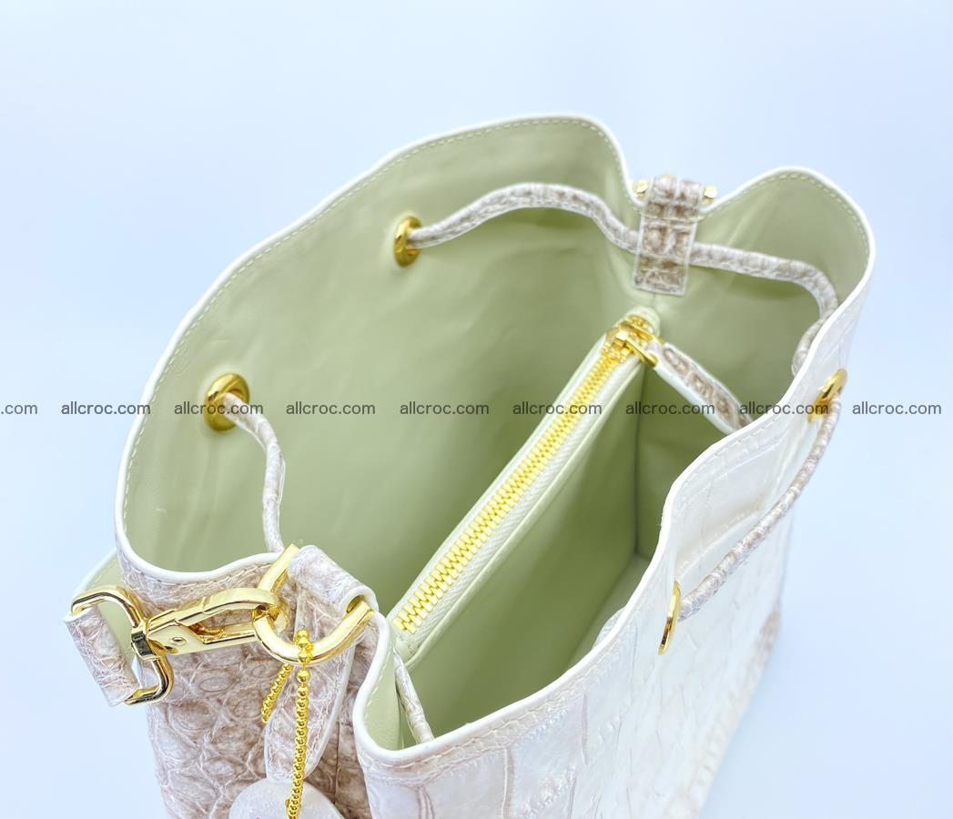 Women’s crocodile skin handbag 1454 Foto 12