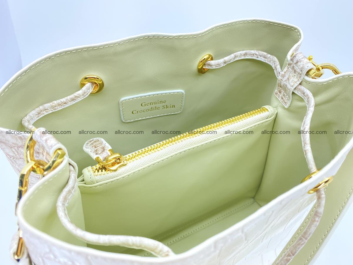 Women’s crocodile skin handbag 1454 Foto 13