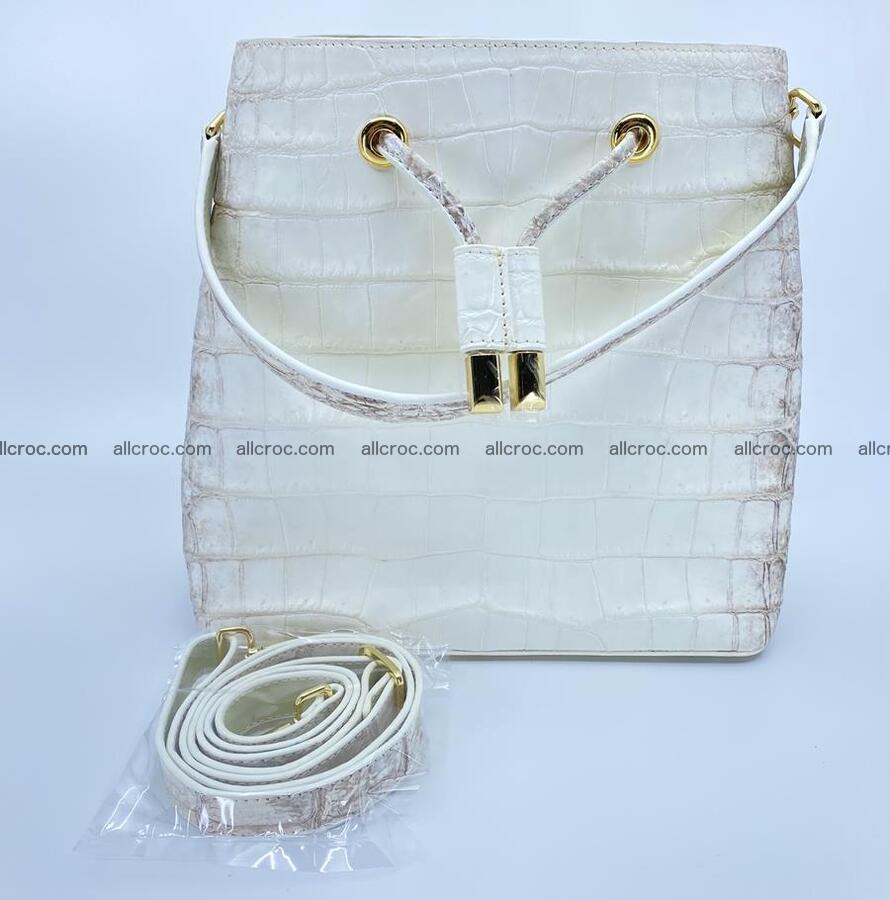 Women’s crocodile skin handbag 1454 Foto 14
