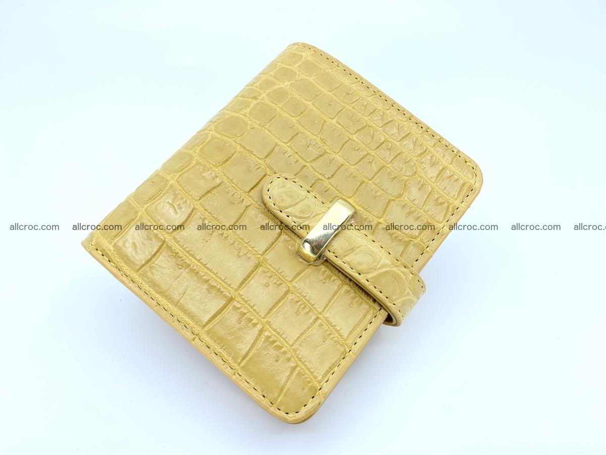 Women’s crocodile skin vertical wallet 1400 Foto 0