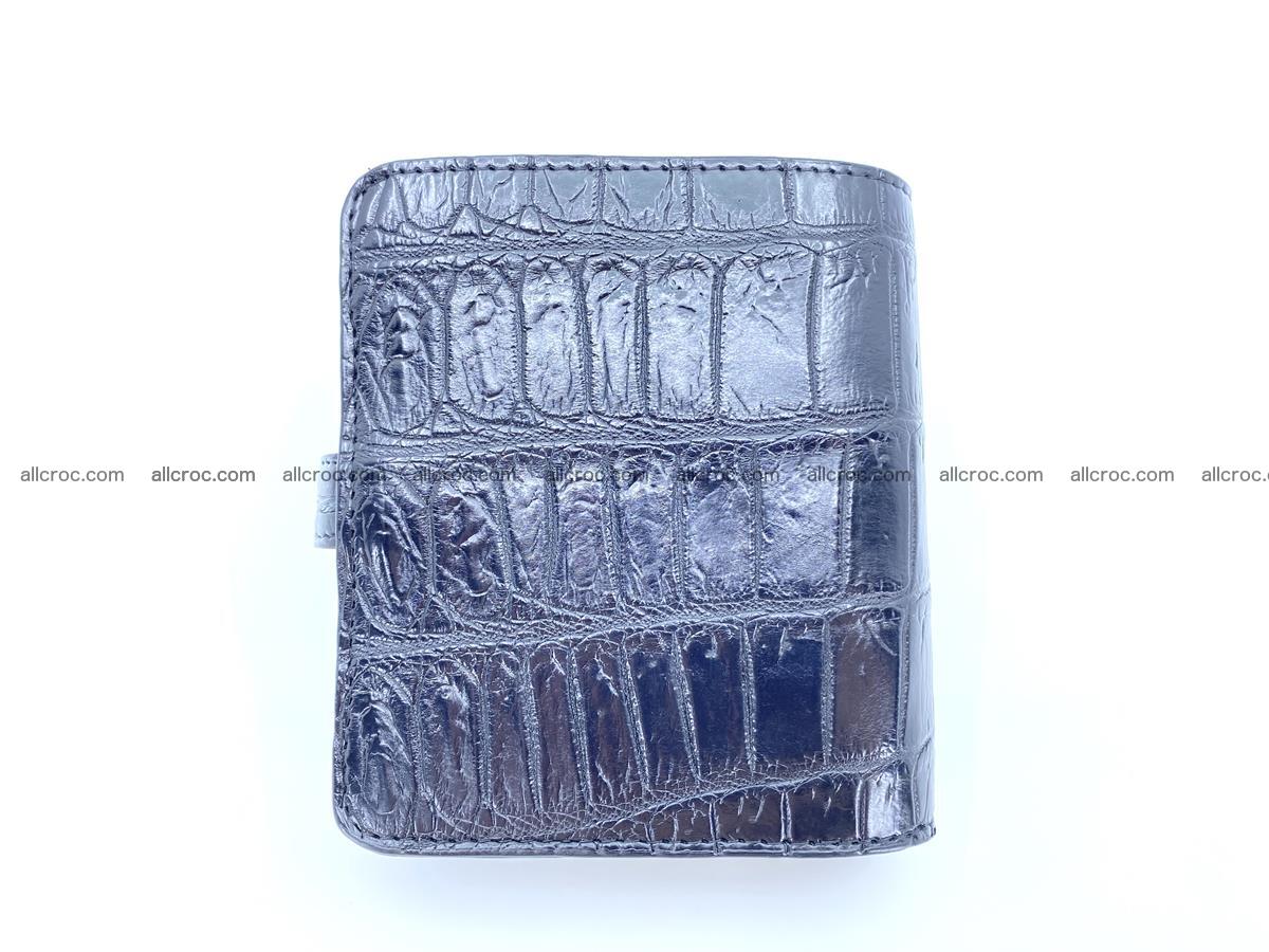Women’s crocodile skin vertical wallet 1407 Foto 2
