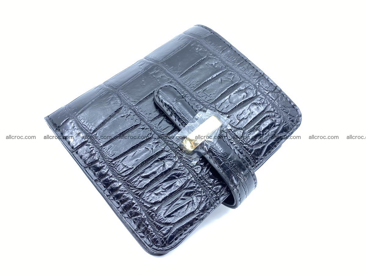 Women’s crocodile skin vertical wallet 1407 Foto 0