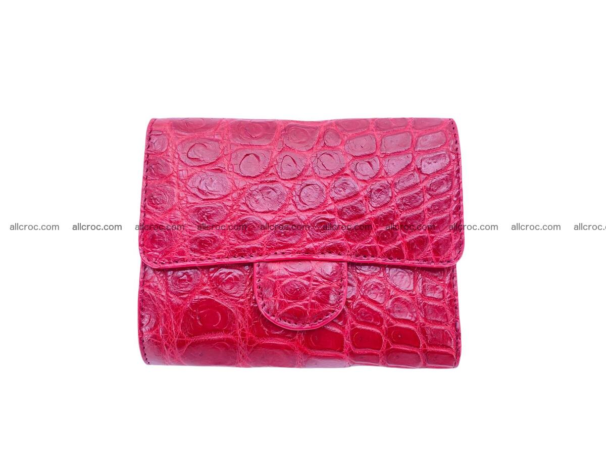 Handcrafted Crocodile skin wallet 1686 Foto 3
