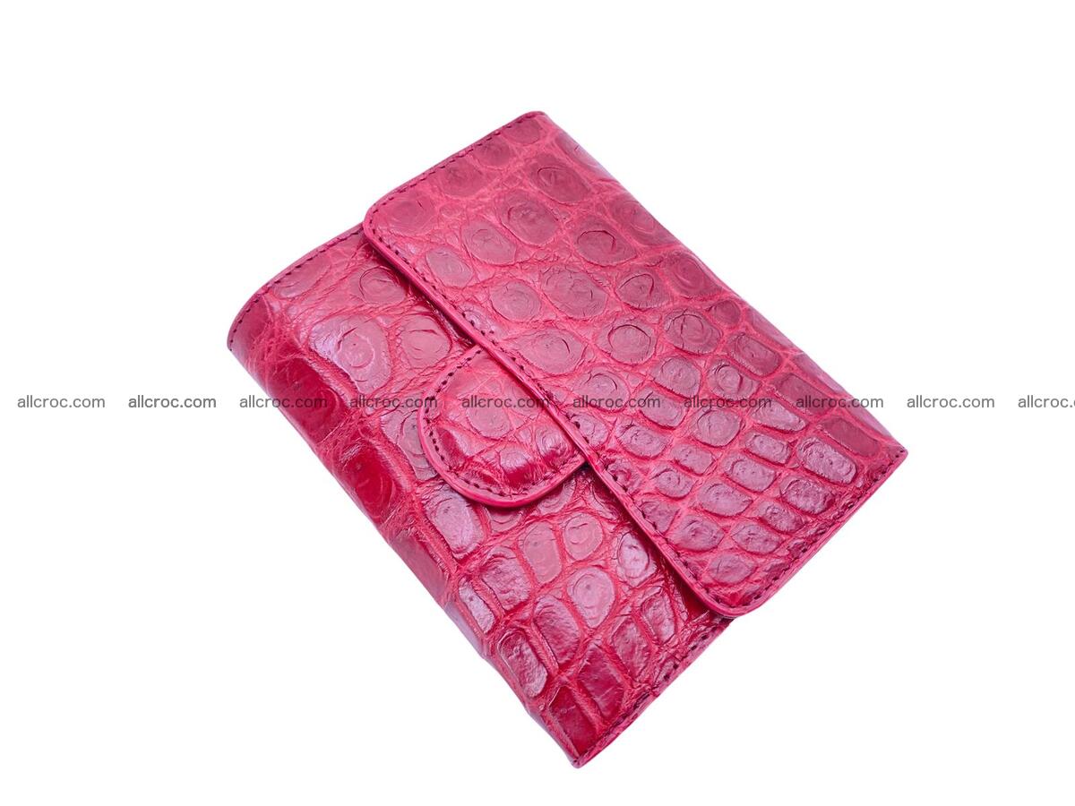 Handcrafted Crocodile skin wallet 1686 Foto 2