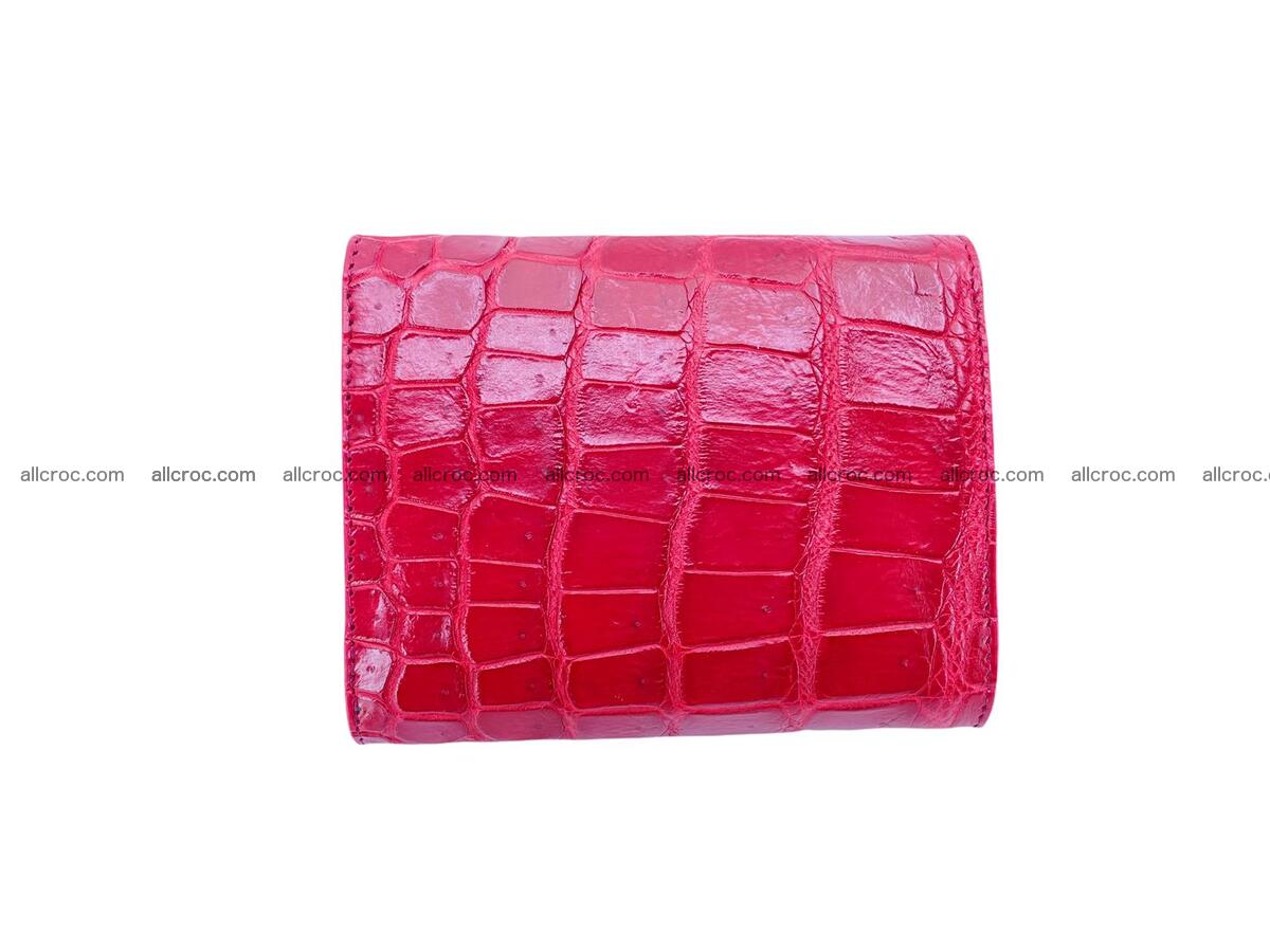 Handcrafted Crocodile skin wallet 1686 Foto 4