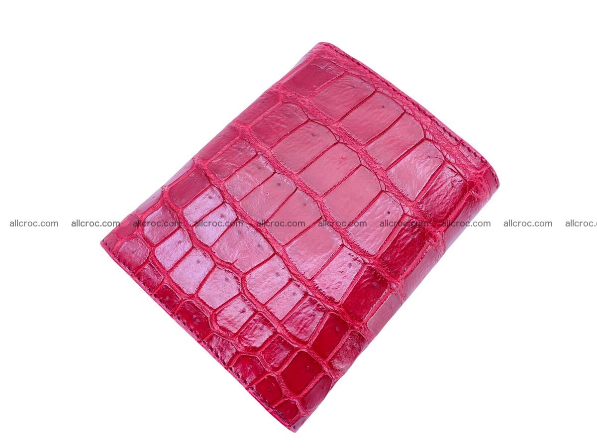 Handcrafted Crocodile skin wallet 1686 Foto 1