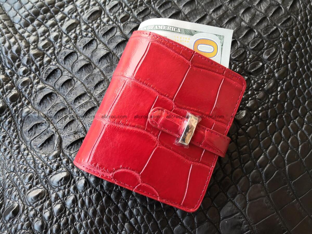 Women's crocodile skin wallet 391 Foto 0