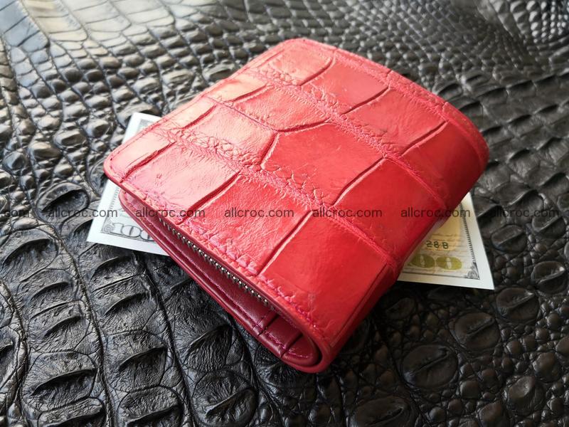Women's crocodile skin wallet 391