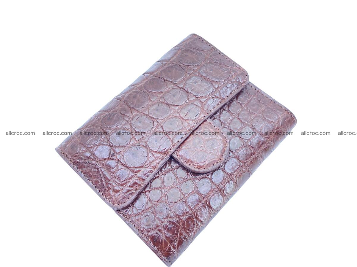 Handcrafted Crocodile skin wallet 1683 Foto 0