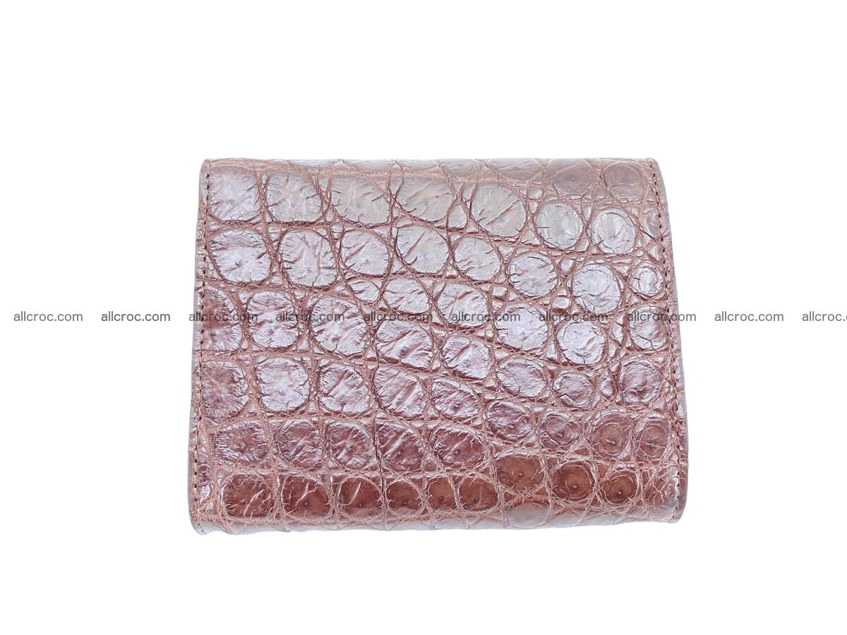 Handcrafted Crocodile skin wallet 1683 Foto 4