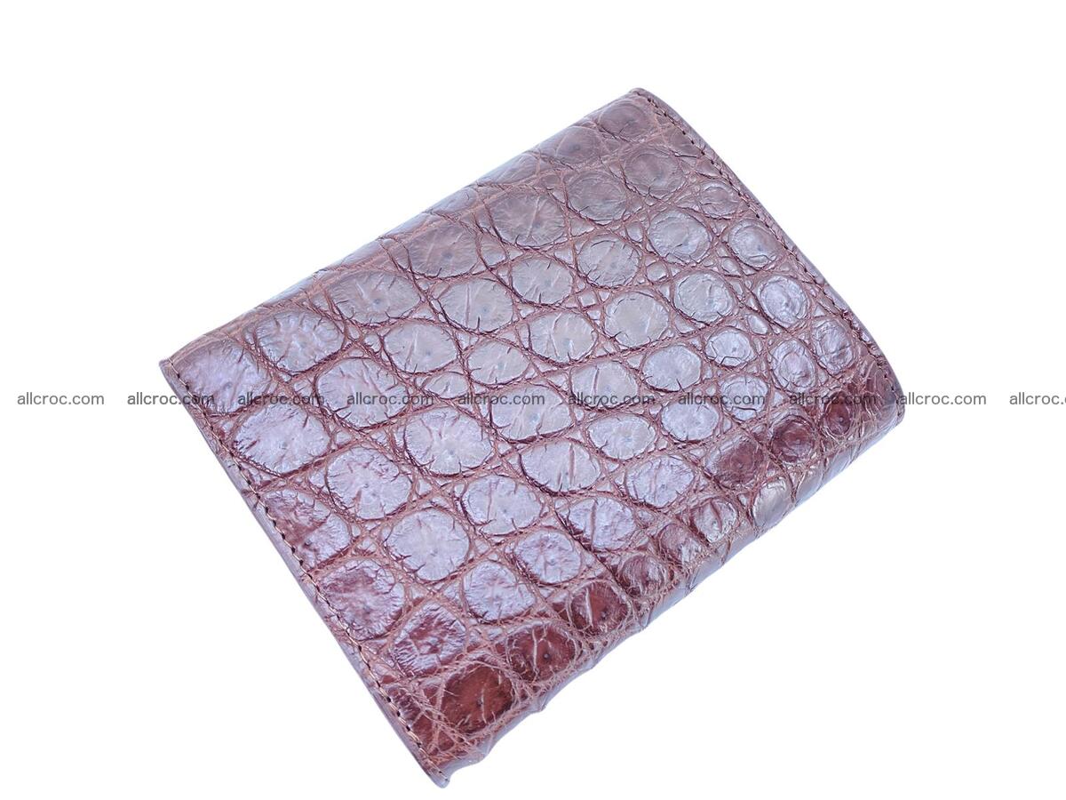 Handcrafted Crocodile skin wallet 1683 Foto 1