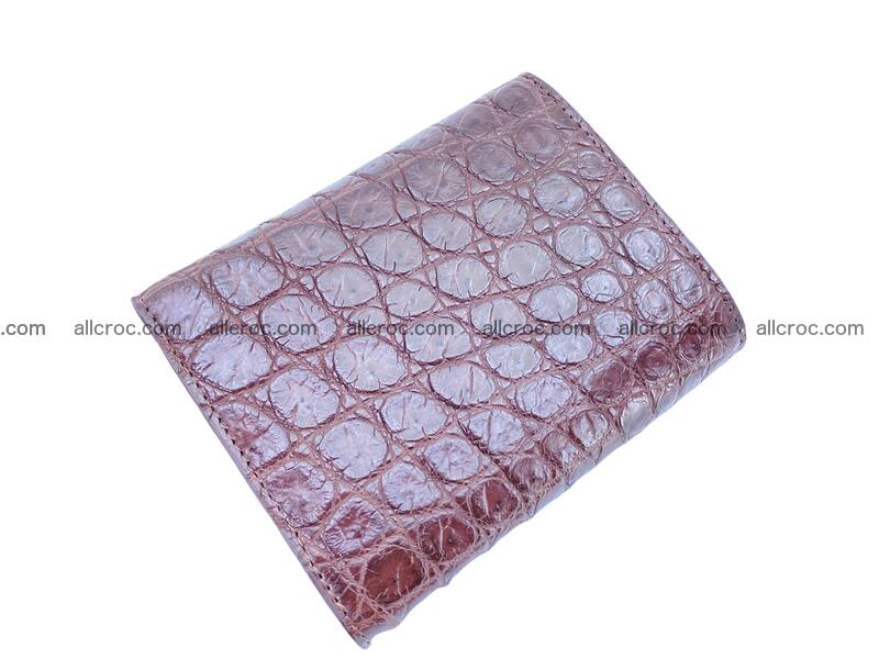 Handcrafted Crocodile skin wallet 1683