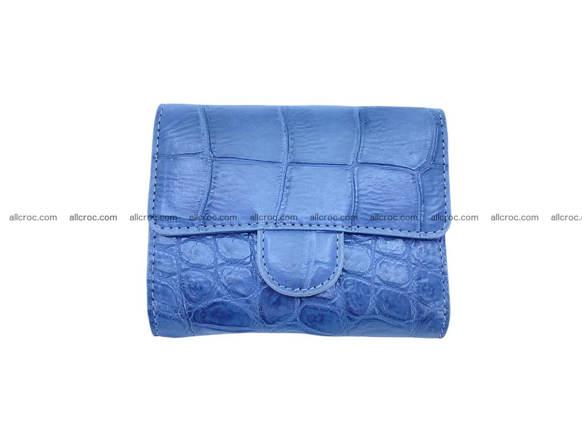Handcrafted Crocodile skin wallet 1692 Foto 3