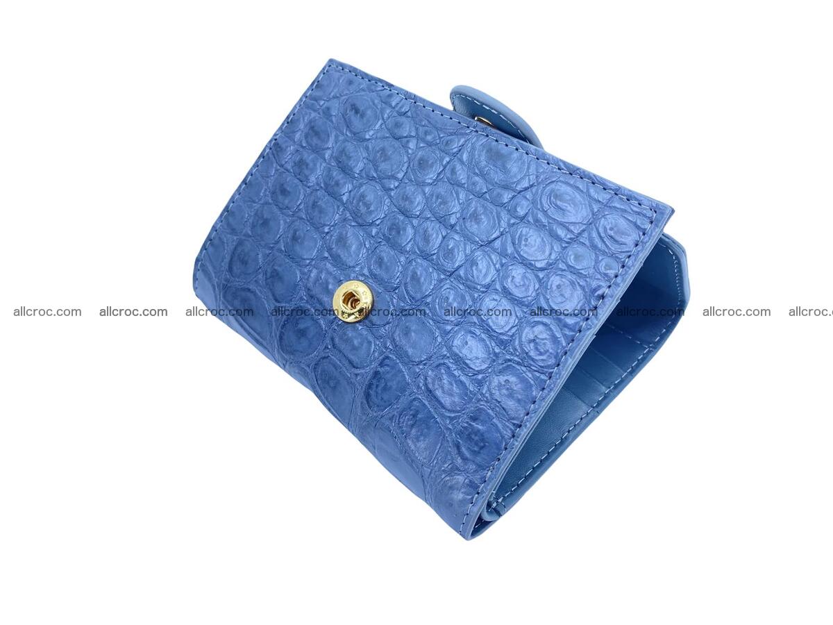 Handcrafted Crocodile skin wallet 1692 Foto 5
