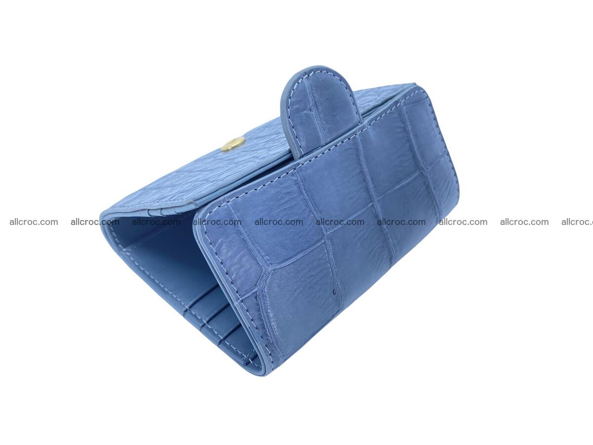 Handcrafted Crocodile skin wallet 1692 Foto 6