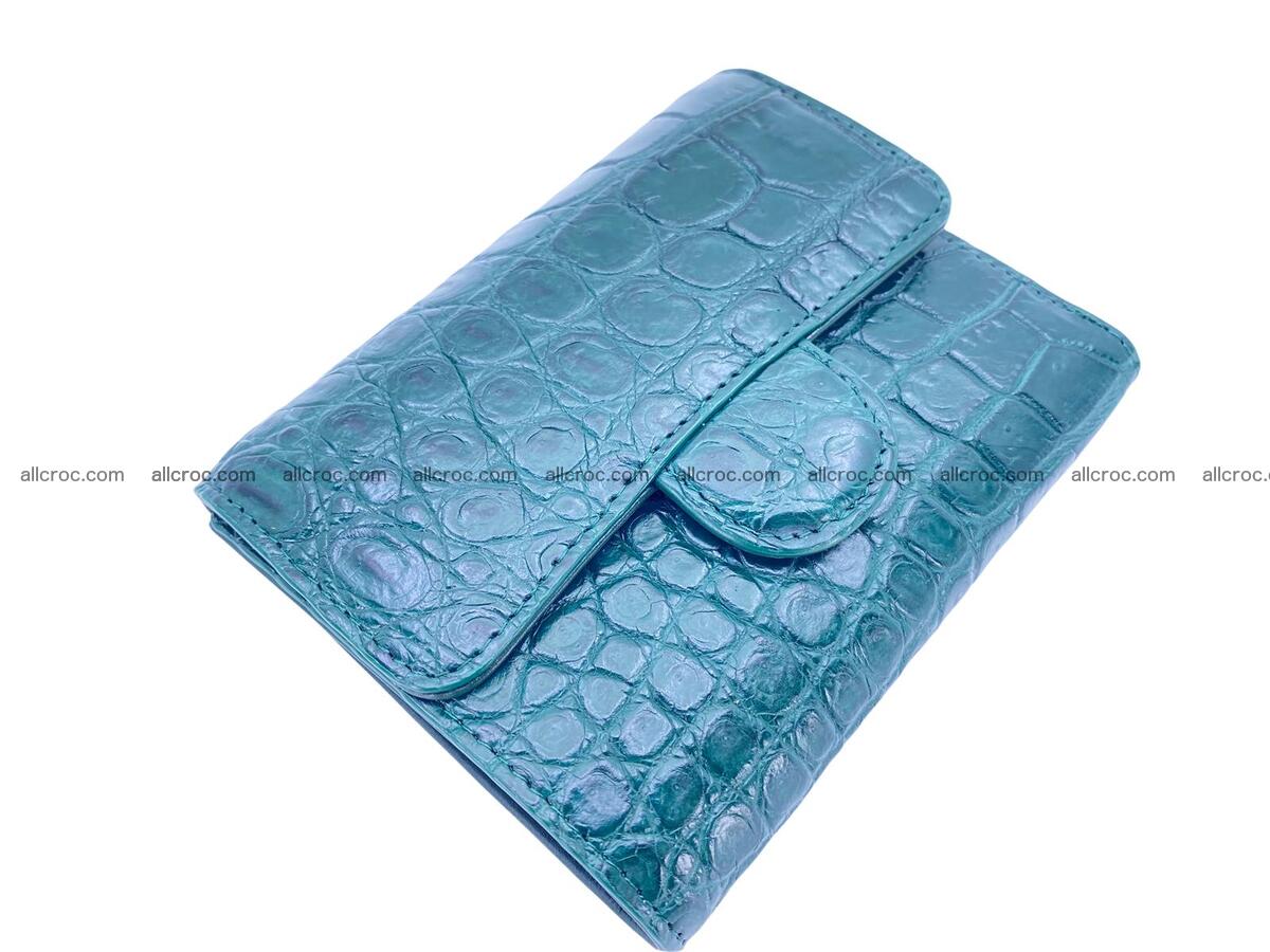 Handcrafted Crocodile skin wallet 1690 Foto 0