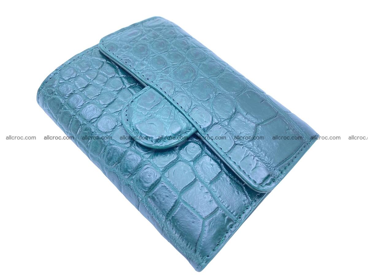Handcrafted Crocodile skin wallet 1690 Foto 1