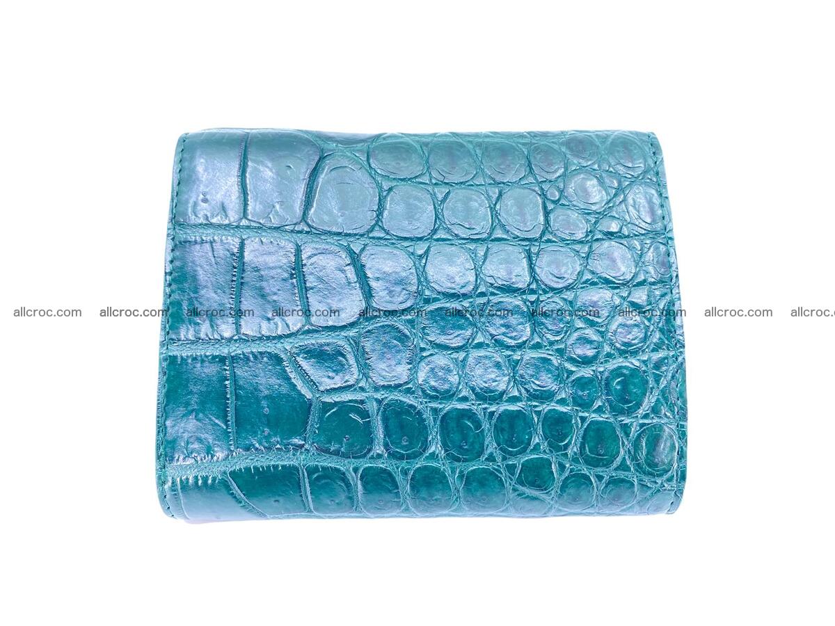 Handcrafted Crocodile skin wallet 1690 Foto 4