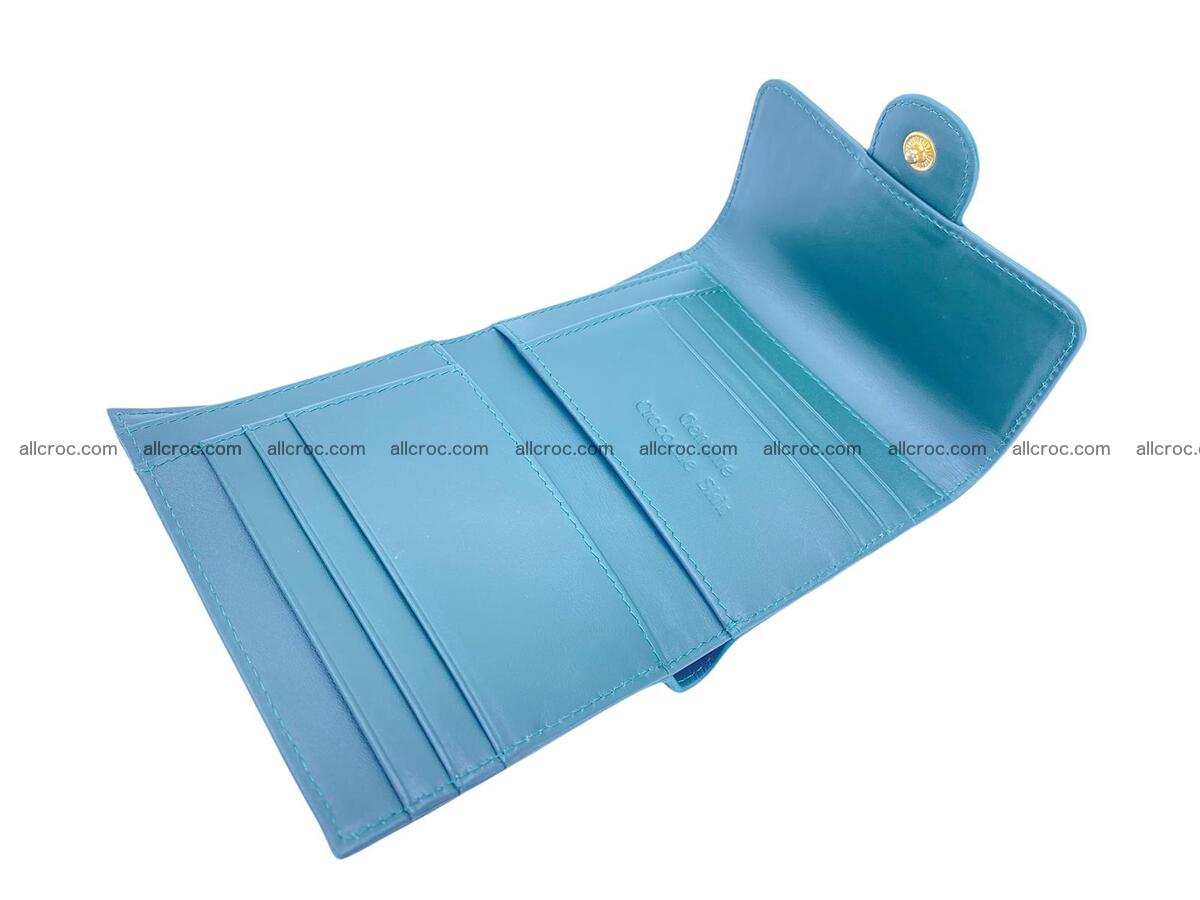 Handcrafted Crocodile skin wallet 1690 Foto 10