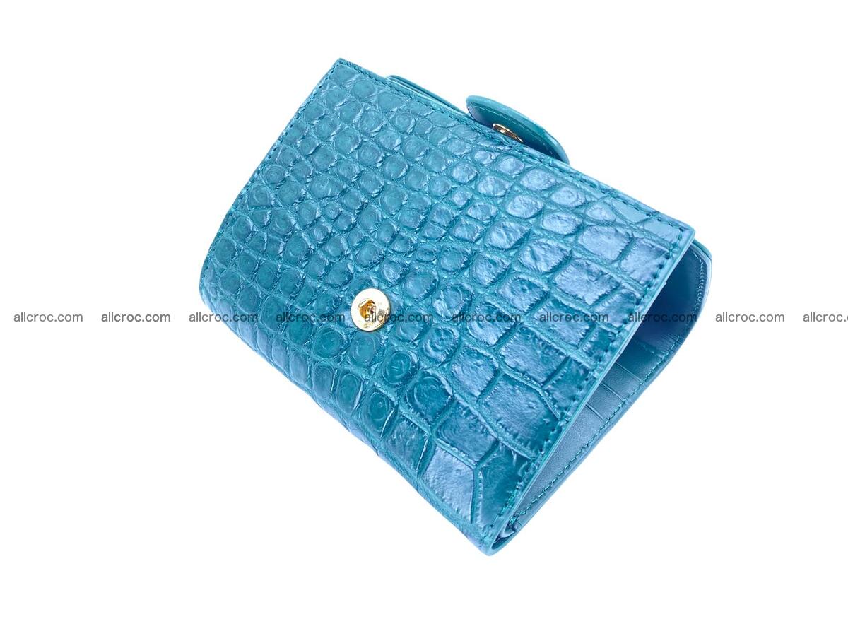 Handcrafted Crocodile skin wallet 1690 Foto 8