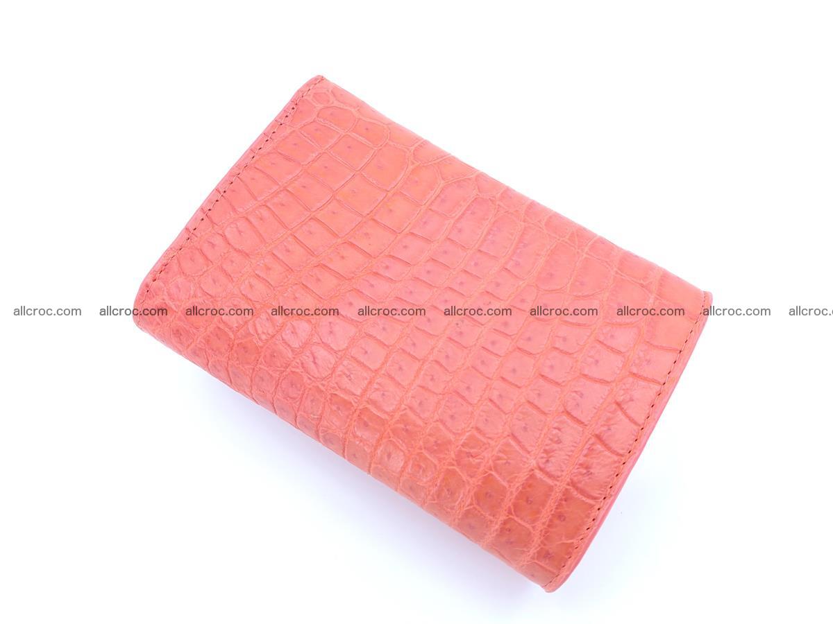 Women’s crocodile skin wallet medium trifold 1389 Foto 1