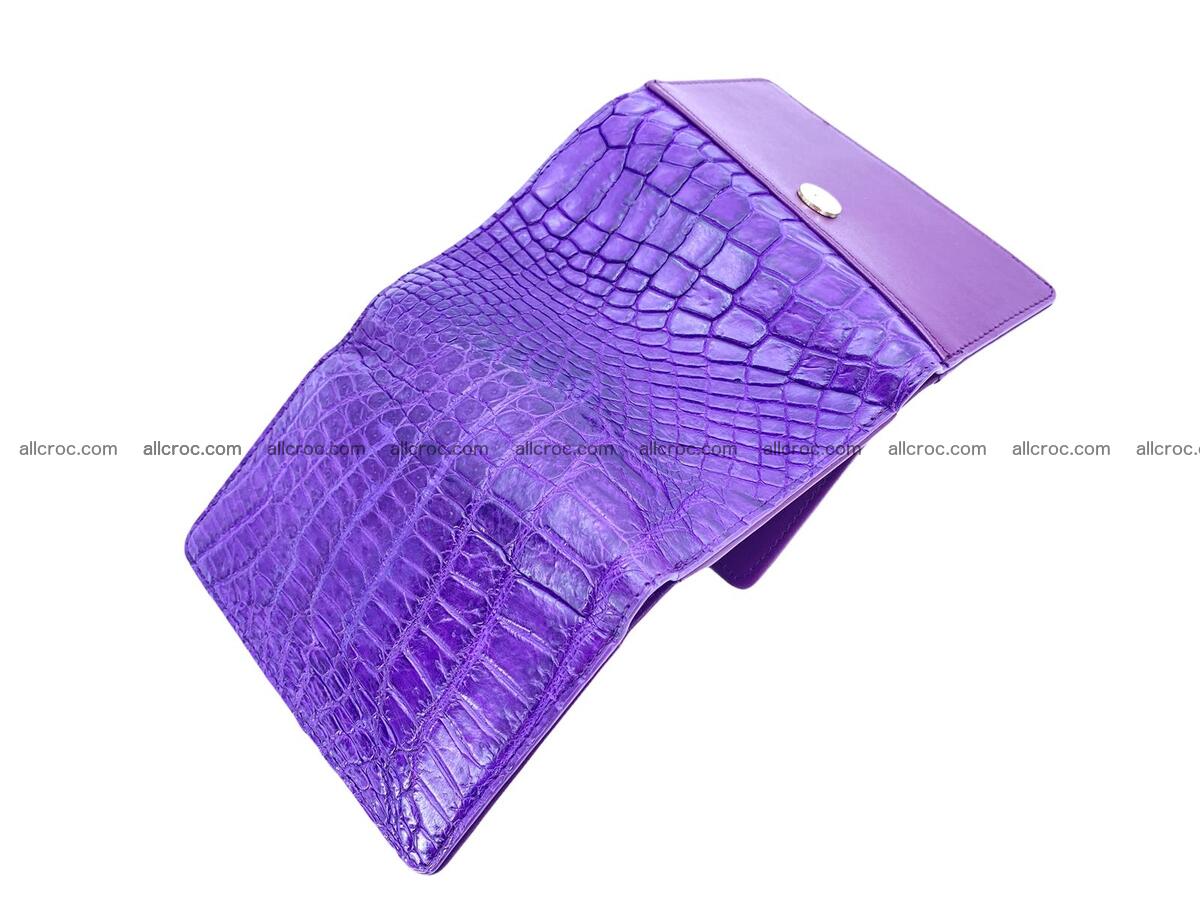 womens crocodile skin wallet 1698 Foto 4