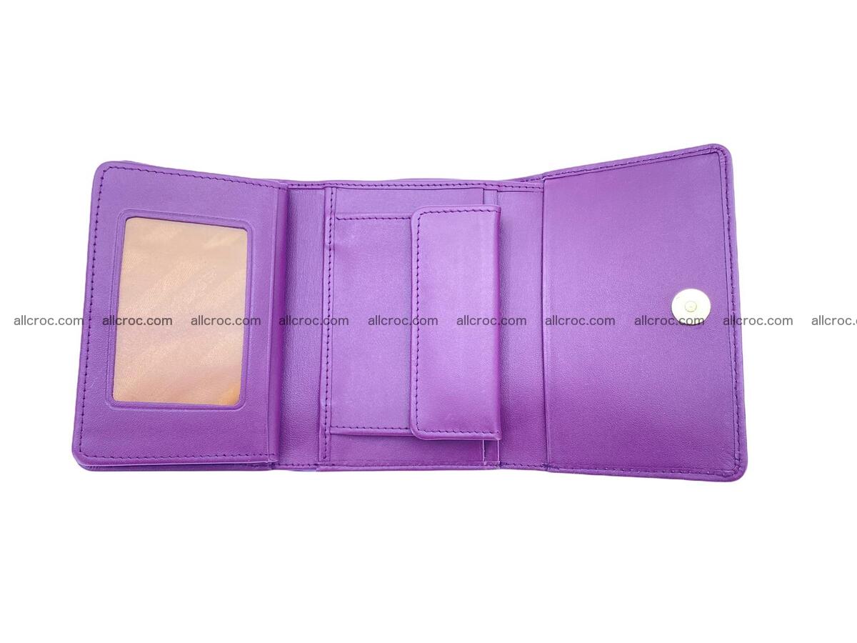 womens crocodile skin wallet 1698 Foto 5