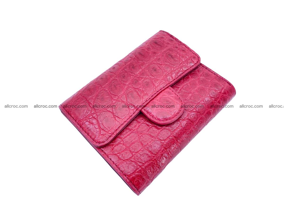 Handcrafted Crocodile skin wallet 1687 Foto 0