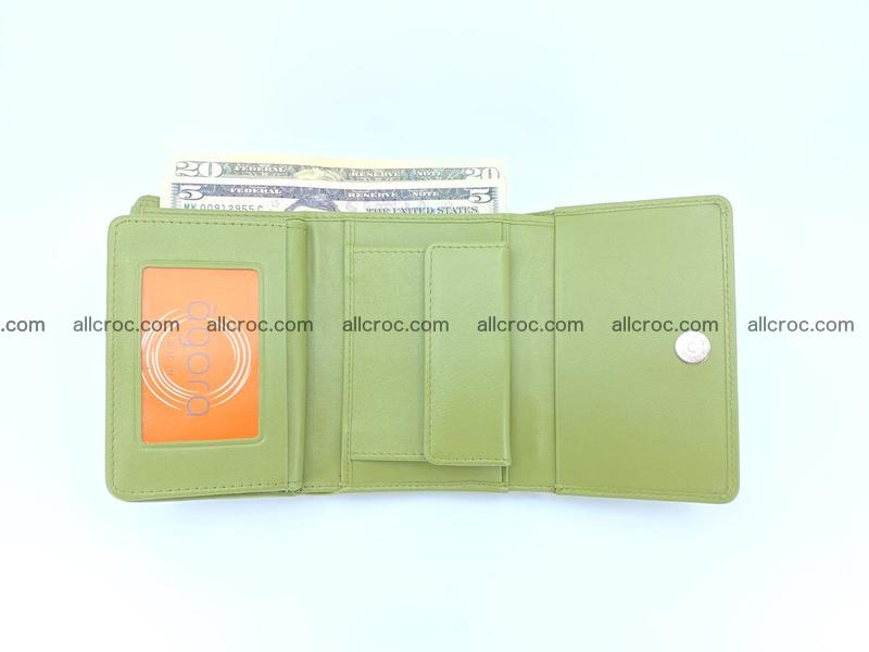 Women’s wallet from crocodile leather 586