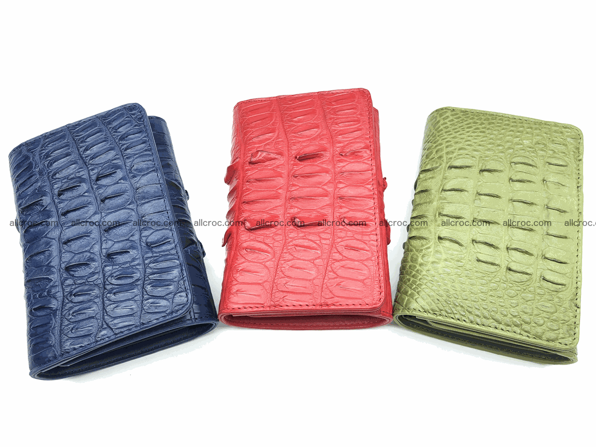 Women’s wallet from crocodile leather 586 Foto 12