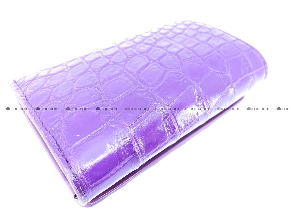 Women’s wallet from crocodile leather 579 Foto 6