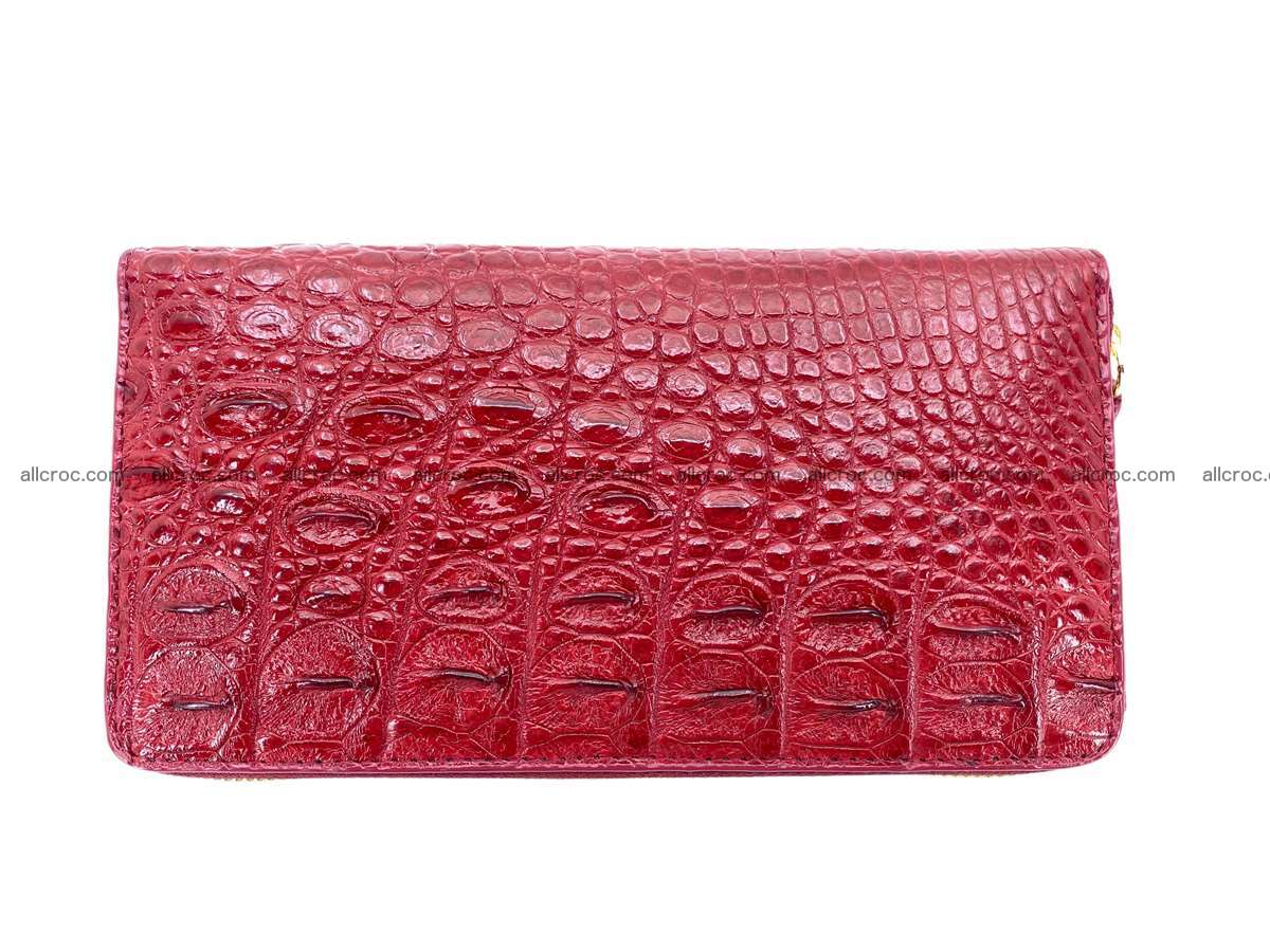 Zip crocodile skin wallet 2233 Foto 0
