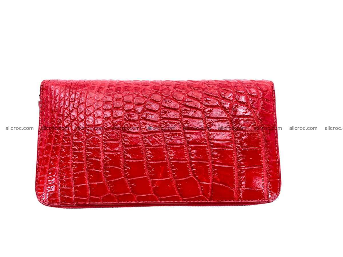 Zip crocodile skin wallet 2234 Foto 1