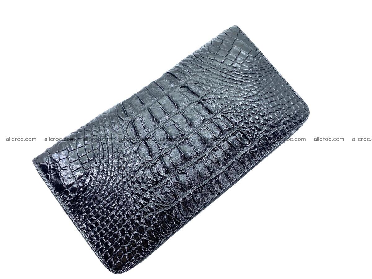 Zip crocodile skin wallet 1990 Foto 0