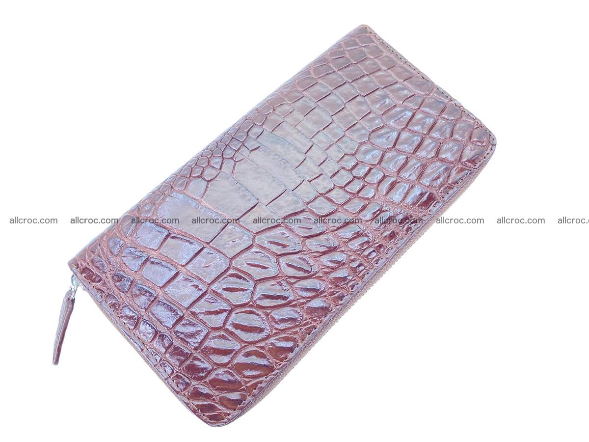 Zip crocodile skin wallet 1999 Foto 0
