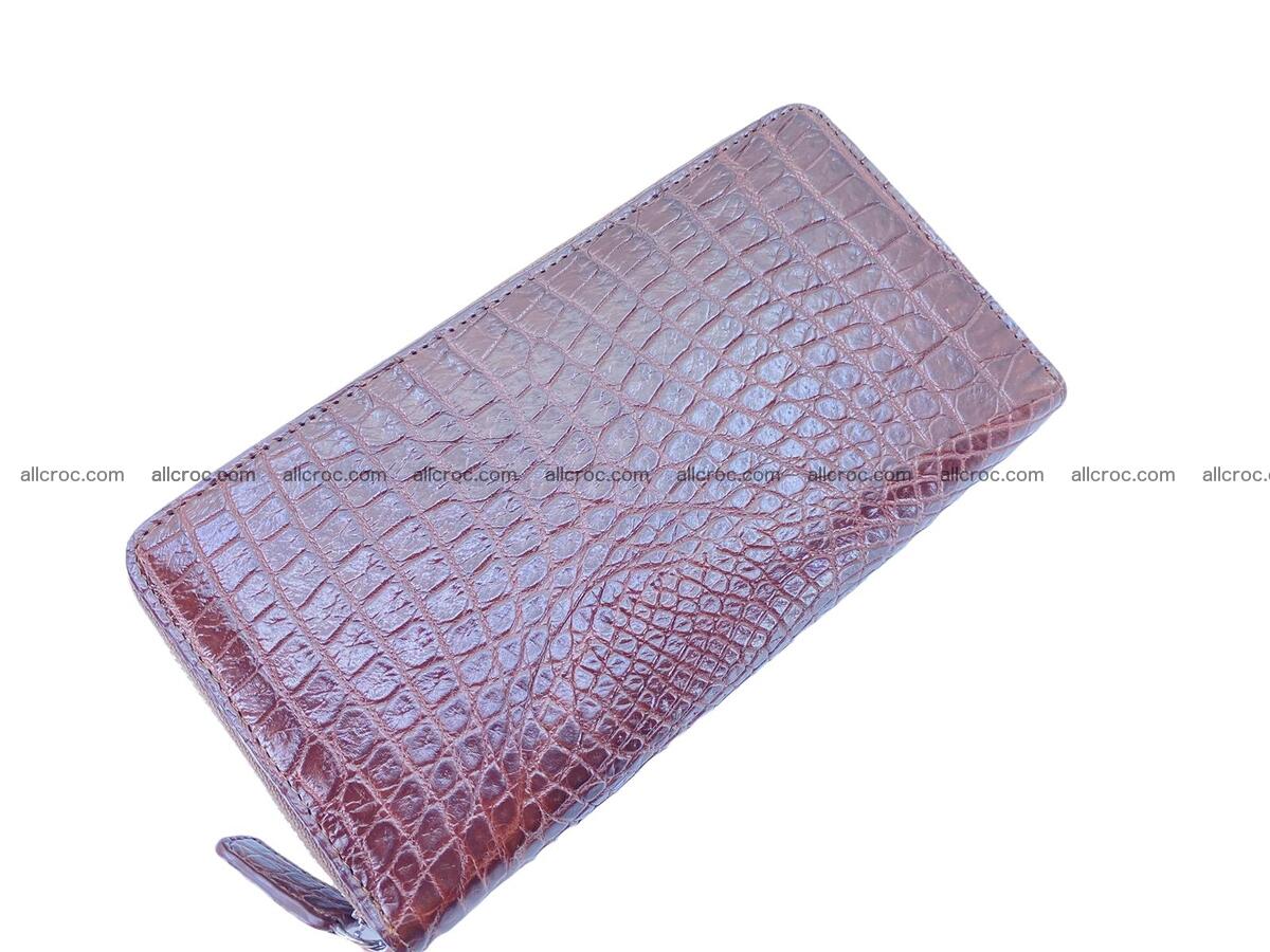 Zip crocodile skin wallet 1999 Foto 1