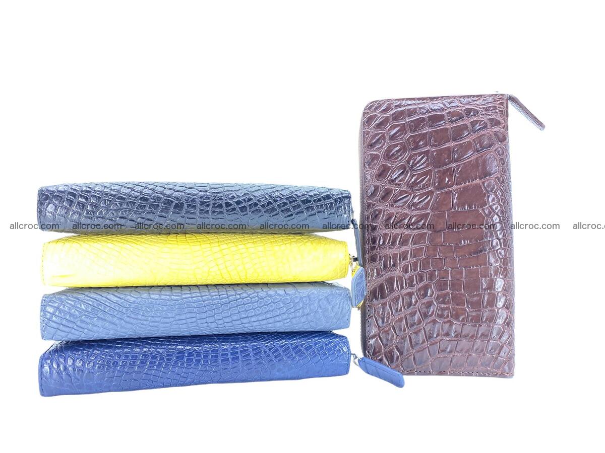 Zip crocodile skin wallet 1999 Foto 7