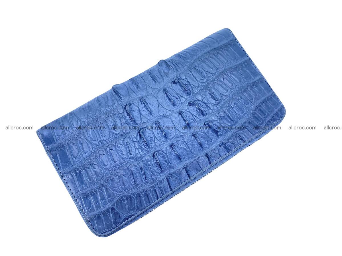 Zip crocodile skin wallet 1989 Foto 0